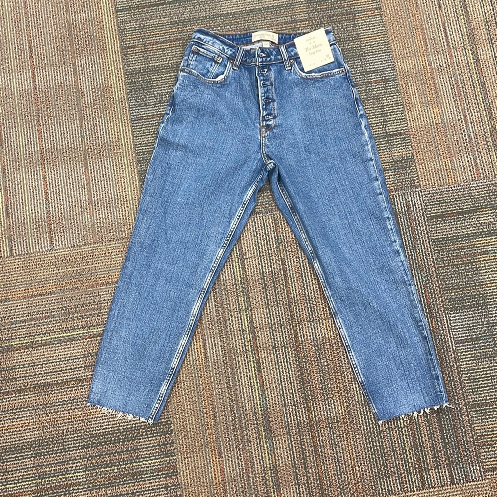 Curve love the mom high rise jeans